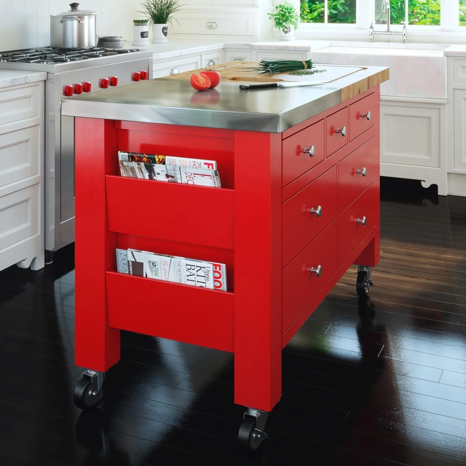 Canadel Gourmet ISL04836NA40MT7 Customizable Kitchen Island with